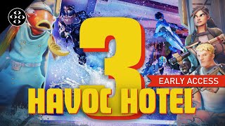 FORTNITE HAVOC HOTEL 3 [ROGUELIKE] EARLY ACCESS - SOAPS \u0026 UPGRADES - MAP CODE: 0335-8436-1670