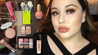 FULL FACE OF NEW MAKEUP TESTED!!!