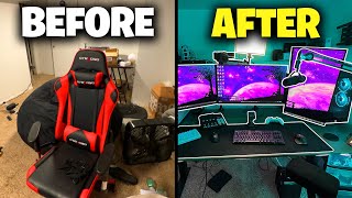 Transforming my Old Messy Room into my Dream Gaming Room!
