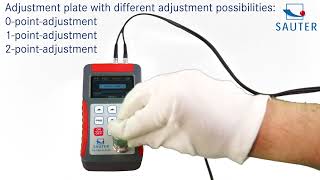 SAUTER TO-EE | Hand-hold thickness gauge using the echo-echo method