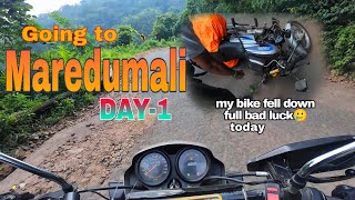 Going to Maredumali day -1 , full bad luck 🥲