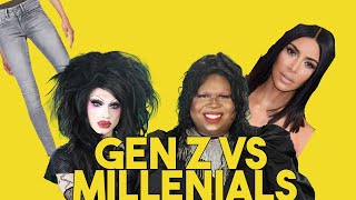 Gen Z Vs Millenials Icon
