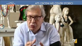 Sgarbi: 'Meglio una bella puttana che il ponte di Calatrava che è un delitto politico'