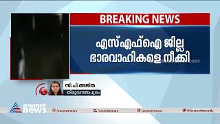 തിരുവനന്തപുരം എസ്എഫ്ഐയിൽ വീണ്ടും നടപടി | SFI | Thiruvananthapuram