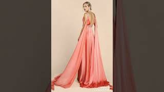 Ravishing satin Cinderella divine gowns#evening prom gown wear