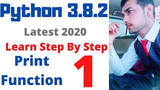 Python Tutorial for Beginners Lec# 1 Print Function Of Python | Urdu Hindi | Python Complete Course