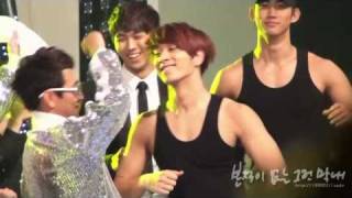 [101230] 2010 KBS Gayo Daejun - Ending Cam (Chansung focused)