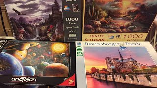 Ravensburger, Anatolian, Sunsout and Clemens Habicht Puzzle Haul 6!