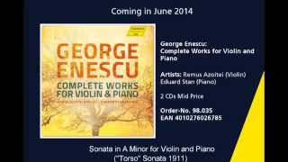 98035 George Enescu: Complete Works for Violin and Piano