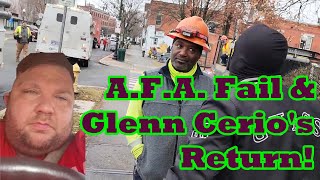 Glenn Cerio Is Back, and A.F.A. Calls me out.