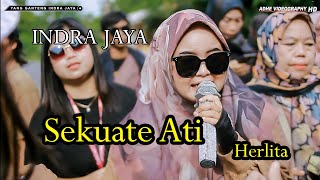 HERLITA - SEKUATE ATI | SINGA DANGDUT INDRA JAYA | 18 JUNI 2024 LIVE JAYAMUKTI - BLANAKAN