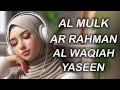 Relaxing Quran Recitation for Stress Relief Surah Al-Mulk, Al-Waqiah, Ar-Rahman, Yaseen/ Yasin