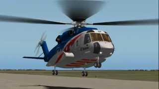 Sikorsky S-92 Simulator Tutorial #1 Start-Up & Basic Flight