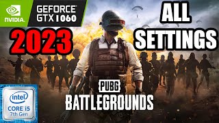 PUBG: Battlegrounds ~ March 2023 Update | i5-7500 | GTX 1060 | 1080p ALL Settings Tested