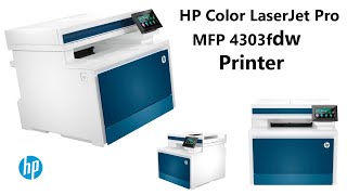 HP Color LaserJet Pro MFP 4303fdw Printer