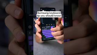 Samsung Keyboard Trick!