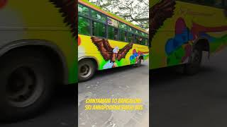 Chintamani to Bangalore Sri Annapoornieswari bus