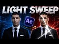 🔥 After Effects CC Light Sweep Tutorial | Cinematic Glow Effect ✨