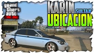 Gta V Online 1.17 | Ubicacion De Karin Sultan Carro Dificil De Ver + Tuneado | XxJOMPY506xX