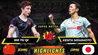 Amazing 🔴 Shi Yu Qi (CHN) vs Kenta Nishimoto (JPN) six years before the Malaysia Open 2025