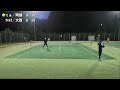 【ダブルス】2 2からの１セットマッチ｜doubles one set match highlights.