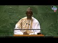 mali speaks for niger after its head of state is blocked from the un general assembly