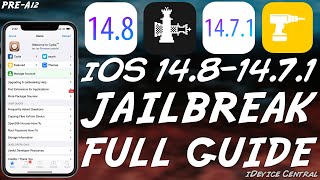 How To JAILBREAK iOS 14.8 / 14.7.1 / 14.7 With Cydia \u0026 Tweaks Using CheckRa1n On All Pre-A12 Devices