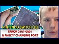 Nintendo Switch Lite No Power Error 2101-0001 - M92T36 PMIC Replacement & How To Modify Port To Fit