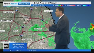 Chicago First Alert Weather: Another round of showers in the forecast