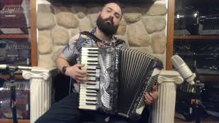 6856 - Slate Hohner Verdi II Piano Accordion LMM 37 96 $1199