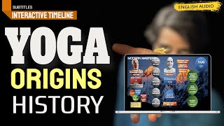 Origin and History of Yoga,  An Interactive timeline presentation.