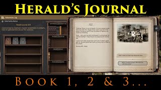 Herald's Journal Full Guide | Book 1, 2 \u0026 3. | BDO