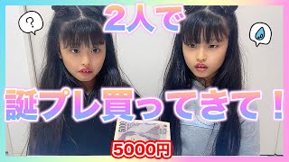 5000円以内でお兄ちゃんの誕生日プレゼントを用意せよ！！【ここのの】