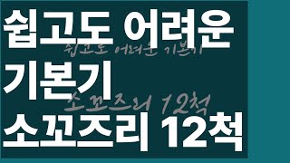 쉽고도 어려운 기본기 - 소꼬즈리 12척