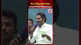 BC ల సీట్లు కూడా..బాబు ఆయన కొడుకే తీసుకున్నారు  || CM Jagan Comment on Chanrababu | Dial News