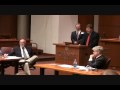 in iupui law school debate on efca with stewart acuff part 1