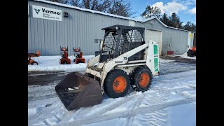 Bobcat 642B Skid Loader 1 Minute Walk Around