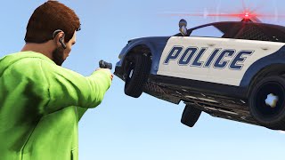 GANGSTERS VS POLICE! (GTA 5 Funny Moments)