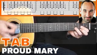 Proud Mary Guitar Tab