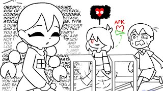 What the HELL is YOUR SECRET?! (Undertale X Deltarune X OMORI X Yume Nikki Comic Dub)