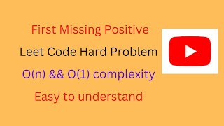 First Missing Positive || 41. LeetCode Problem || in Javascript