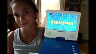 UNBOXING OF SYLVANIA 7 INCH PORTABLE DVD PLAYER!!!