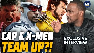 Captain America Joining The X-Men?! - Anthony Mackie Talks Captain America Brave New World