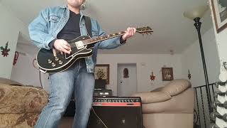 TESTING A LES PAUL 70's COPY UNIVOX JAPAN GUITAR / RANDALL COMMANDER II 1976