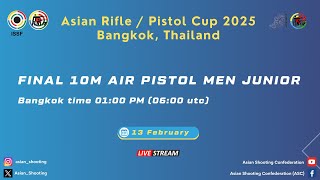 Final - 10m Air Pistol Men Junior