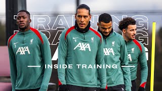 Inside Training: Gym forfeits & loads of goals ⚽️