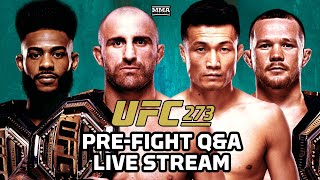 UFC 273 Pre-Fight Fan Q&A | Khamzat Chimaev's Moment Of Truth | Volkanovski vs. Korean Zombie, More