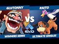 EVO 2019 SSBU - Raito (Duck Hunt) Vs. SLY | Glutonny (Wario) Smash Ultimate Tournament Winners Semis