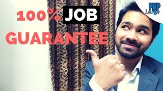 Does PMP provide a 100% Job Guarantee?