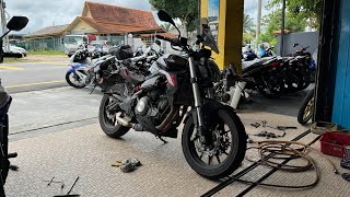 [4K] SERVIS BENELLI TNT 249S UNTUK 97K